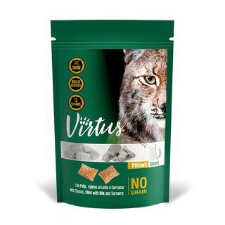 Virtus cat pillows snack con pollo 60g 60g