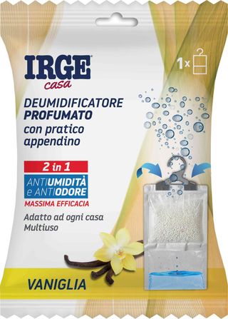 IRGE DEUMIDIFICATORE PROFUMATO CON APPENDINO VANIGLIA 500ML CAS5414