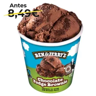 Ben&Jerry's Helado Chocolate Fudge Brownie 465ml