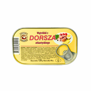 Wątroba dorsza "Baltijos Konservai" 120g