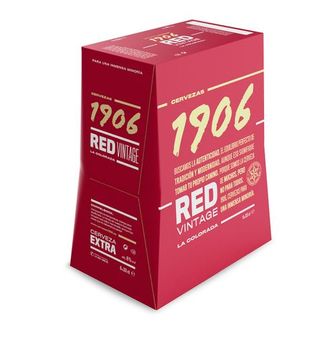 Cerveza Estrella Galicia 1906 Red 6 Uds.