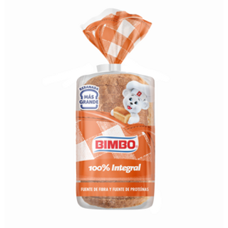 Pan Molde Integral 450gr Bimbo