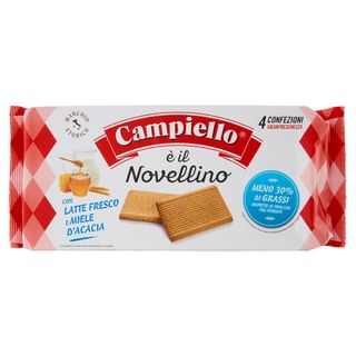 Campiello È Il Novellino Con Latte Fresco E Miele D'Acacia 350 G