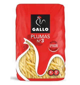 Pasta Gallo Plumas 3 450 G