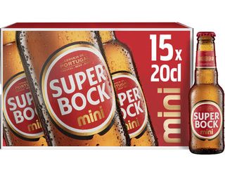 CERVEJA SUPER BOCK MINI 15X0.20L