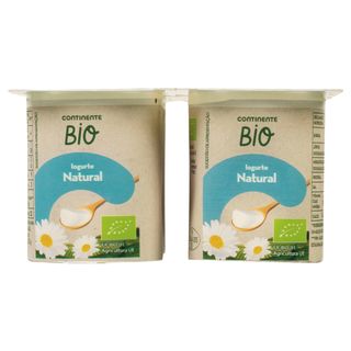 Iogurte Natural Continente Bio (emb. 500 gr (4 un))