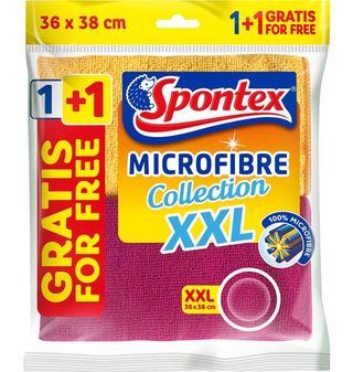 Bayeta Spontex Microfibra 2 Uds.