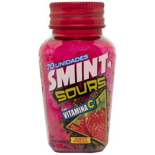 Caramelo Sour De Fresa Smint, Bote 35 Gr. (25627647)