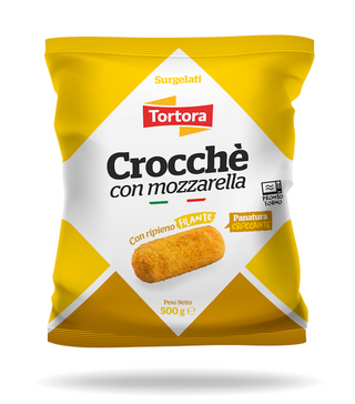 Crocche' Con Mozzarella 500G Tortora