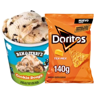 Pack Ben & Jerry's Cookie Dough + Doritos Tex-Mex