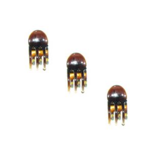 Pinza Concha Francesa Mini 3 Unidades Marrón Inca (8435142800263)