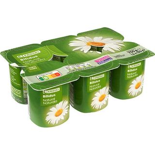 Bifidus Natural Eroski, Pack 6X125 Gr. (25965351)