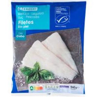 Filetes De Merluza Sin Piel 540 Gr. (201301)