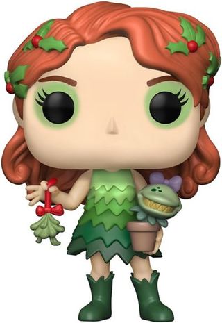 Figura Funko Dc Poison Ivy En Navidad 10Cm (0889698800303)