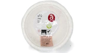 Actuel - Jednorazowe miseczki papierowe, pojemność 500ml - 10 sztuk