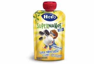 Pouch Yogur Galleta Hero 100G