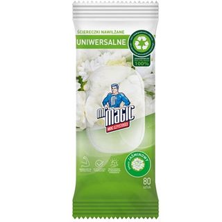 Mr Magic Chusteczki uniwersalne do czyszczenia jaśminowe 80 szt.