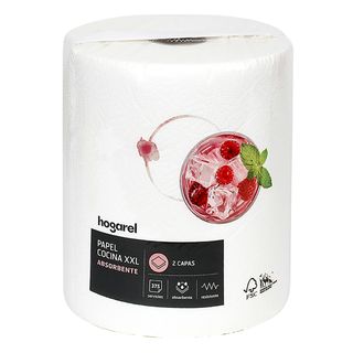 Rollo De Cocina Multiusos Absorción Xxl Hogarel 1 Ud (278775)