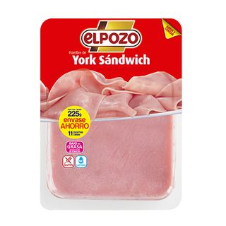 Fiambre Sandwich Lonchas El Pozo 225 G
