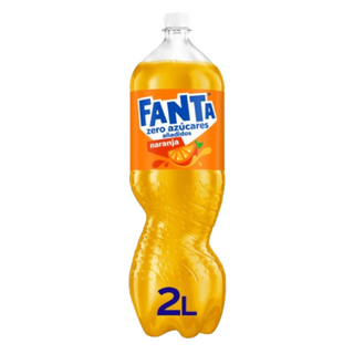 Fanta Zero Azúcares Naranja Botella 2L