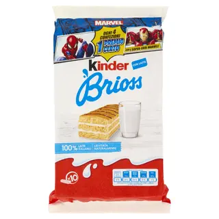 Kinder Brioss Con I Super-Eroi Marvel 10 X 27 G