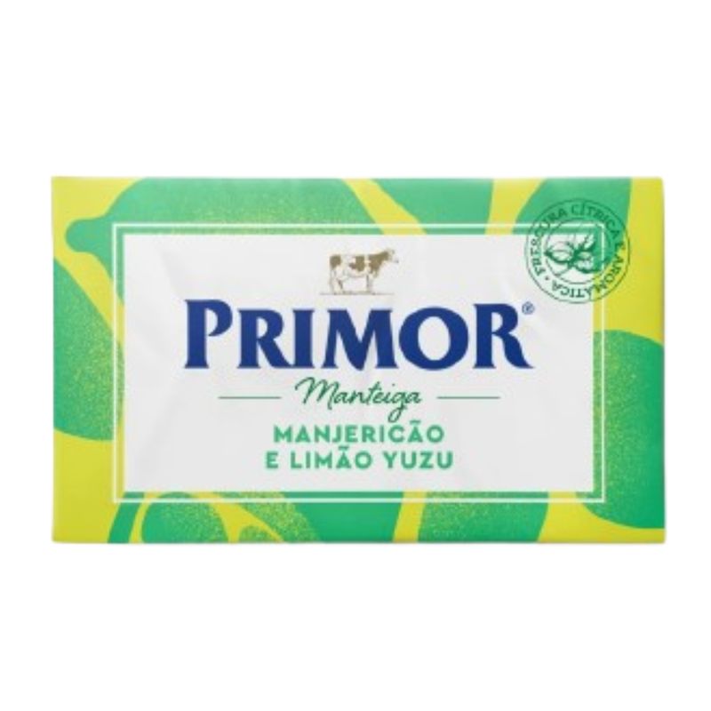 Primor Manteiga de Mangericão e Limão Yuzu 125g