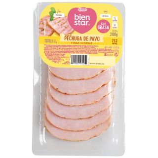 Pechuga Pavo Finas Hierba Elpozo 200 G