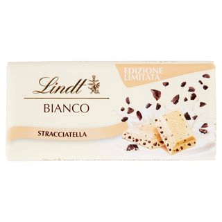 Lindt Gamme Bleue Tavoletta stracciatella Cioccolato bianco con cioccolato fondente 100 g