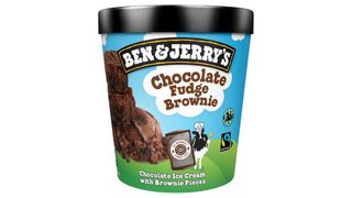 Ben&Jerry's - Lody czekoladowe z kawałkami ciastek brownie - 465 ml