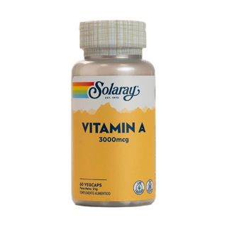 Vitamina A 3000 Mcg 60 cápsulas Solaray