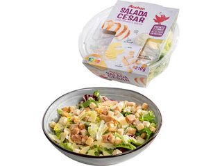 SALADA CÉSAR AUCHAN: 210 GR