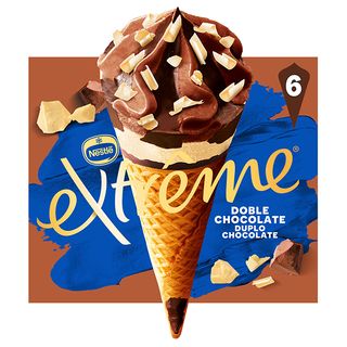 Cono extreme 3 chocolates pack 6 x 72 g