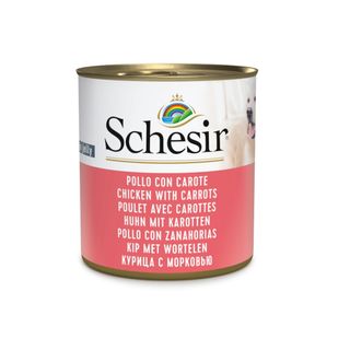 Schesir Adult Pollo Con Zanahorias Lata Para Perros 0.285Kg