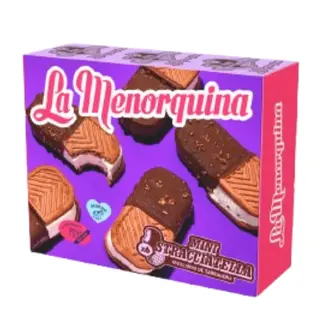 La Menorquina Sandwich Mini Stracciatella X6