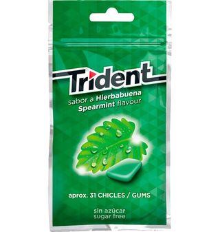 Chicle Trident Hierbabuena 43 G