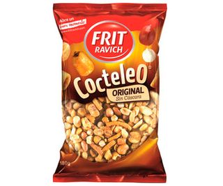 Cocktail de Frutos Secos sin Cáscara Frit Ravich 170 G.