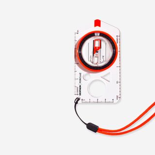 Brújula Placa Carreras Orientación Senderismo Explorer 500 Naranja Talla Única Naranja