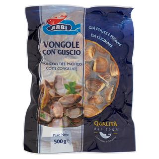 Arbi Vongole con Guscio 500 g