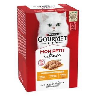 Purina One Mon Petit Seleccion Aves, 6X50 Gr