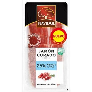Jamón Curado Reducido En Sal Navidul, Lonchas 50 Gr. (25962010)