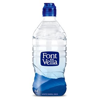 Agua Mineral Natural Font Vella Botella 75 Cl