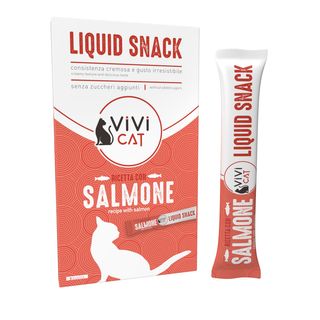 Vivi cat liquid snack 6x15g salmone