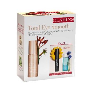 Estcuhe Contorno Ojos  Total Eye Smooth  15 Ml   +Locion Desmquillante  Expres De Ojos 10Ml  + Mascara Pestañas  S Clarins 122573 (3666057313707)