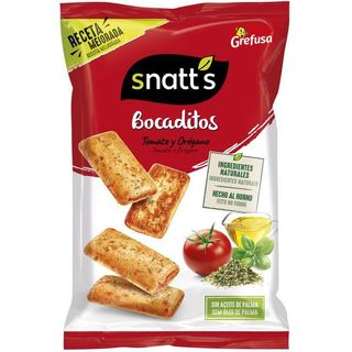 Bocaditos De Tomate Y Orégano Snatt¿S, Bolsa 110 Gr. (25652736)