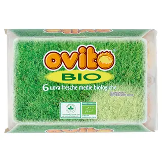 Ovito Bio 6 Uova Fresche Medie Biologiche