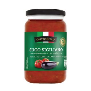 GustoBello Sos pomidorowy z bakłażanem, 350 g