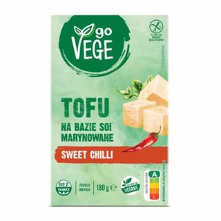 Go Vege Tofu marynowane Sweet chilli, 180 g