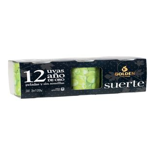 Uvas De La Suerte Año De Oro 3X120 G.
