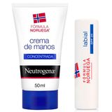Neutrogena Pack Crema De Manos De Hidratación 50 Ml. + Labial