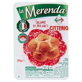 Citterio la Merenda Salame di Milano 30 g - 80404200